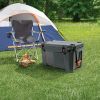 52 qt High Performance Hard Sided Box Cooler, Gray